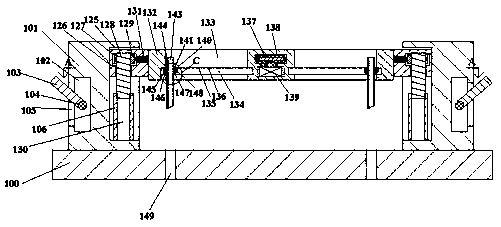 Test paper binding device and method