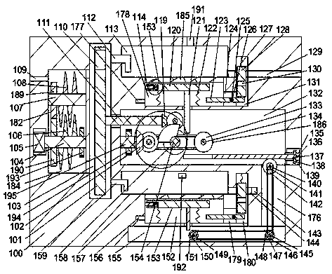 Gas conveying device