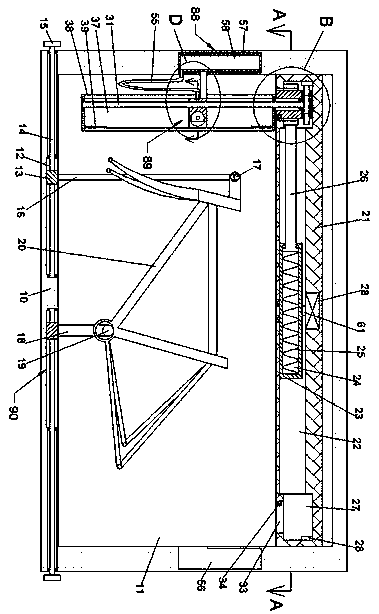 Bicycle frame paint spraying device