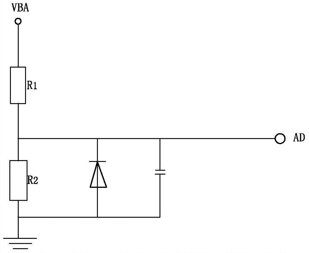 Circuit for linearly adjusting power of solar street lamp