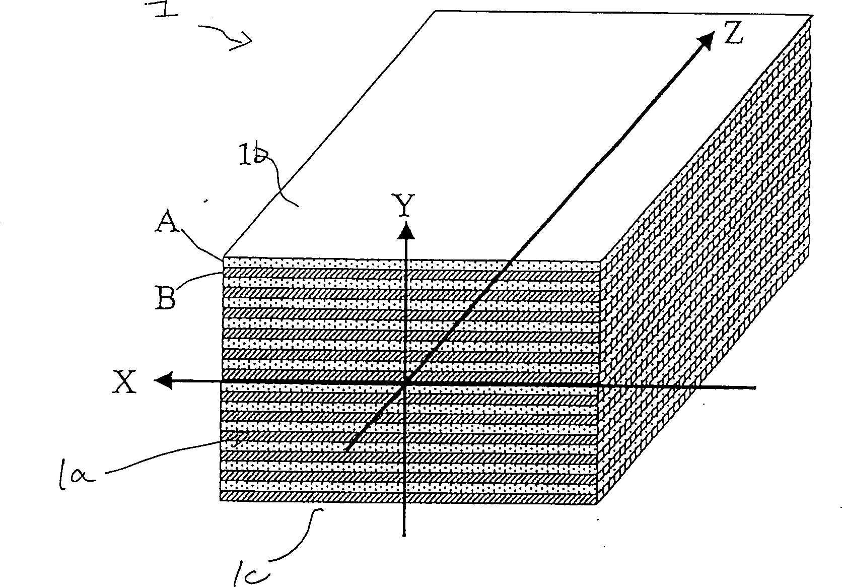Optical device and spectroscope and polarization separating device using the device