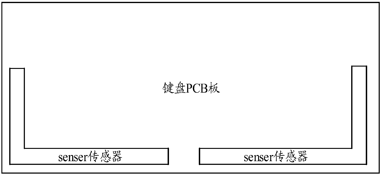 Circuit substrate applied to suspension awakening type keyboard and corresponding keyboard