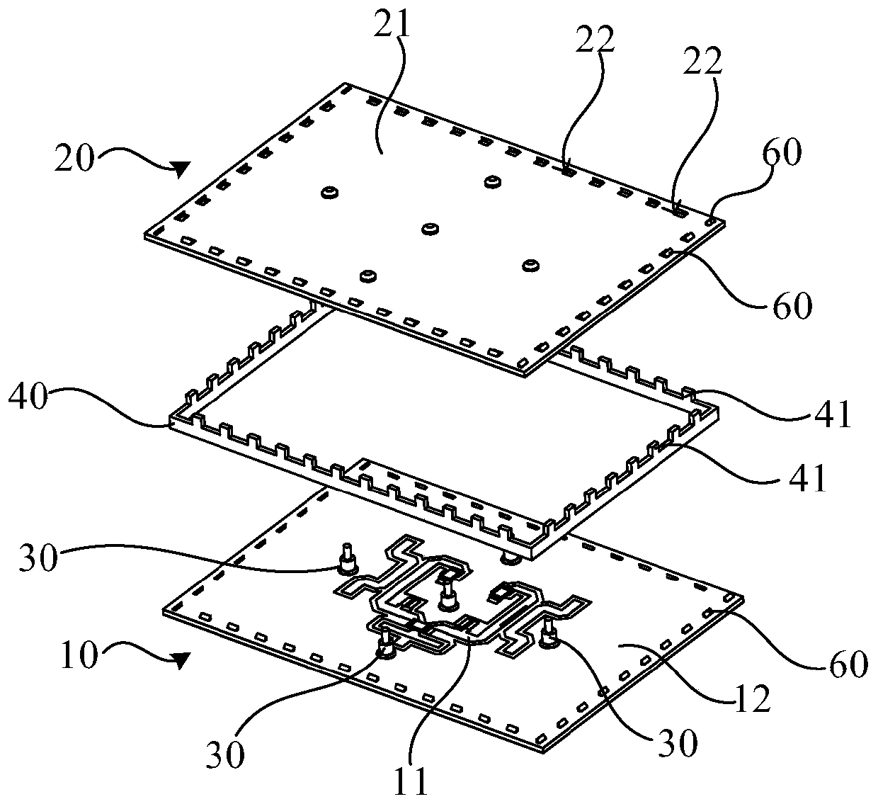 Feed network device and antenna