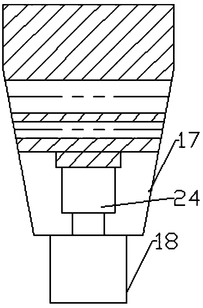 Automatic cutting device for composite material standard plates for high-speed rail