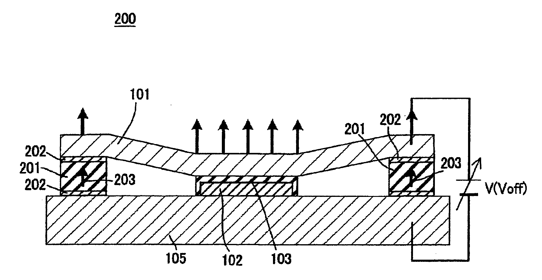 Electromechanical element and electronic equipment using the same