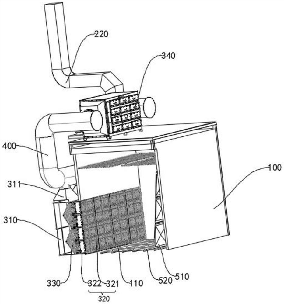 Paint mist purification system