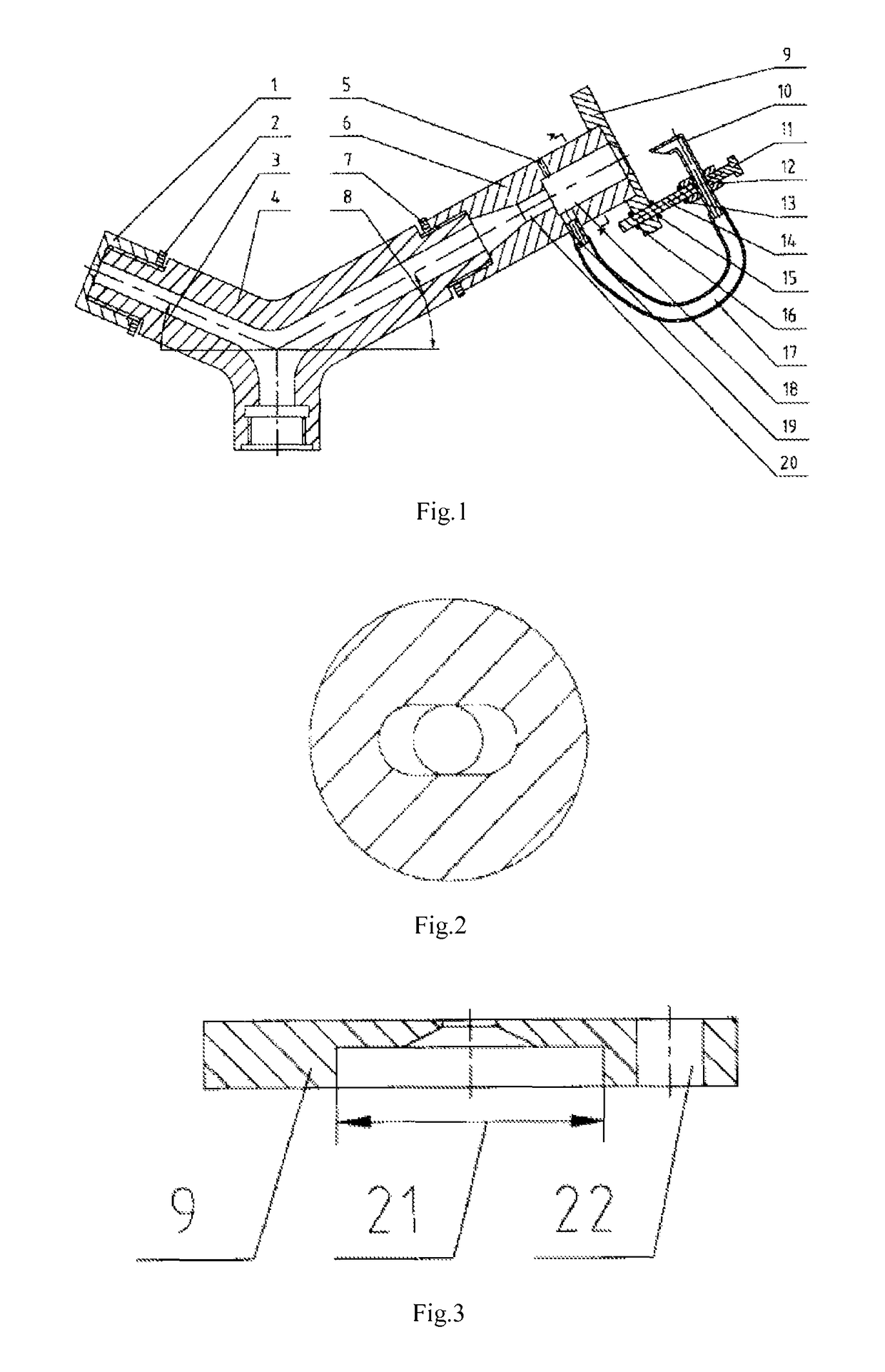 Double-nozzle injector capable of spraying evenly at medium and low pressure