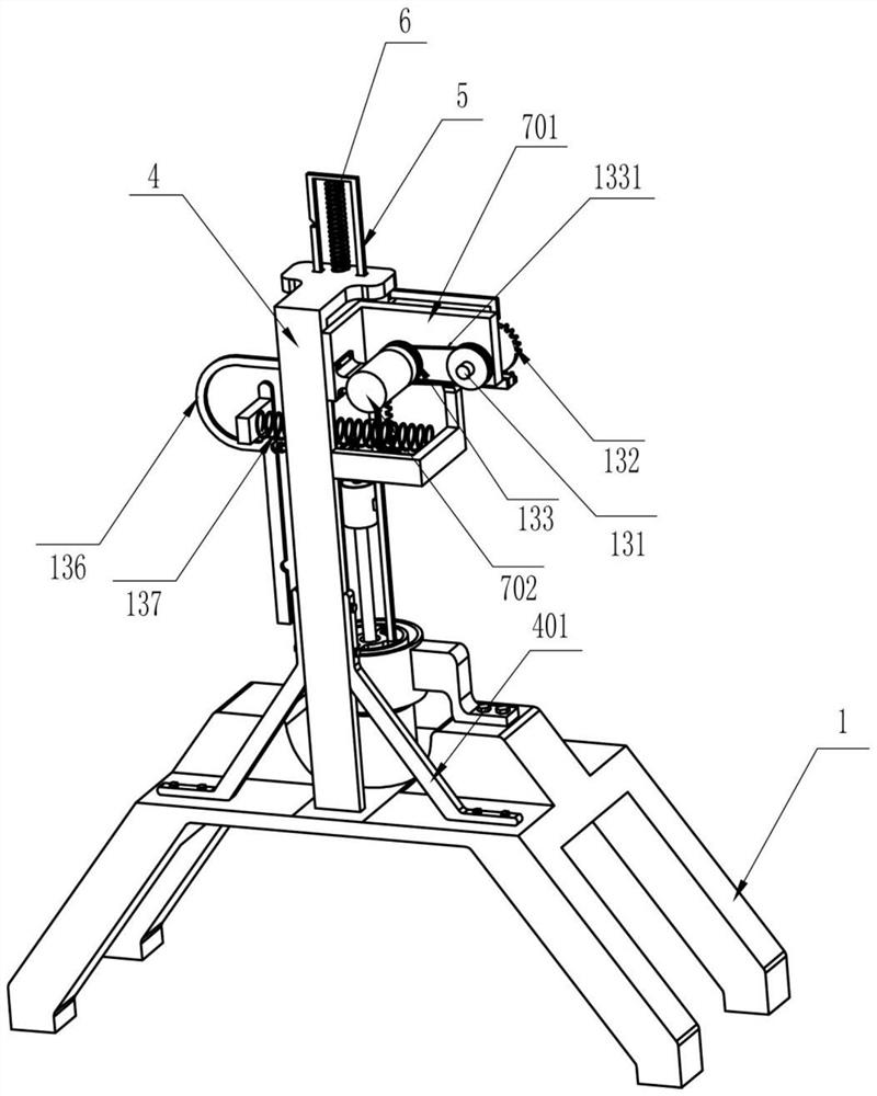 An inflatable ceramic inner wall printing device