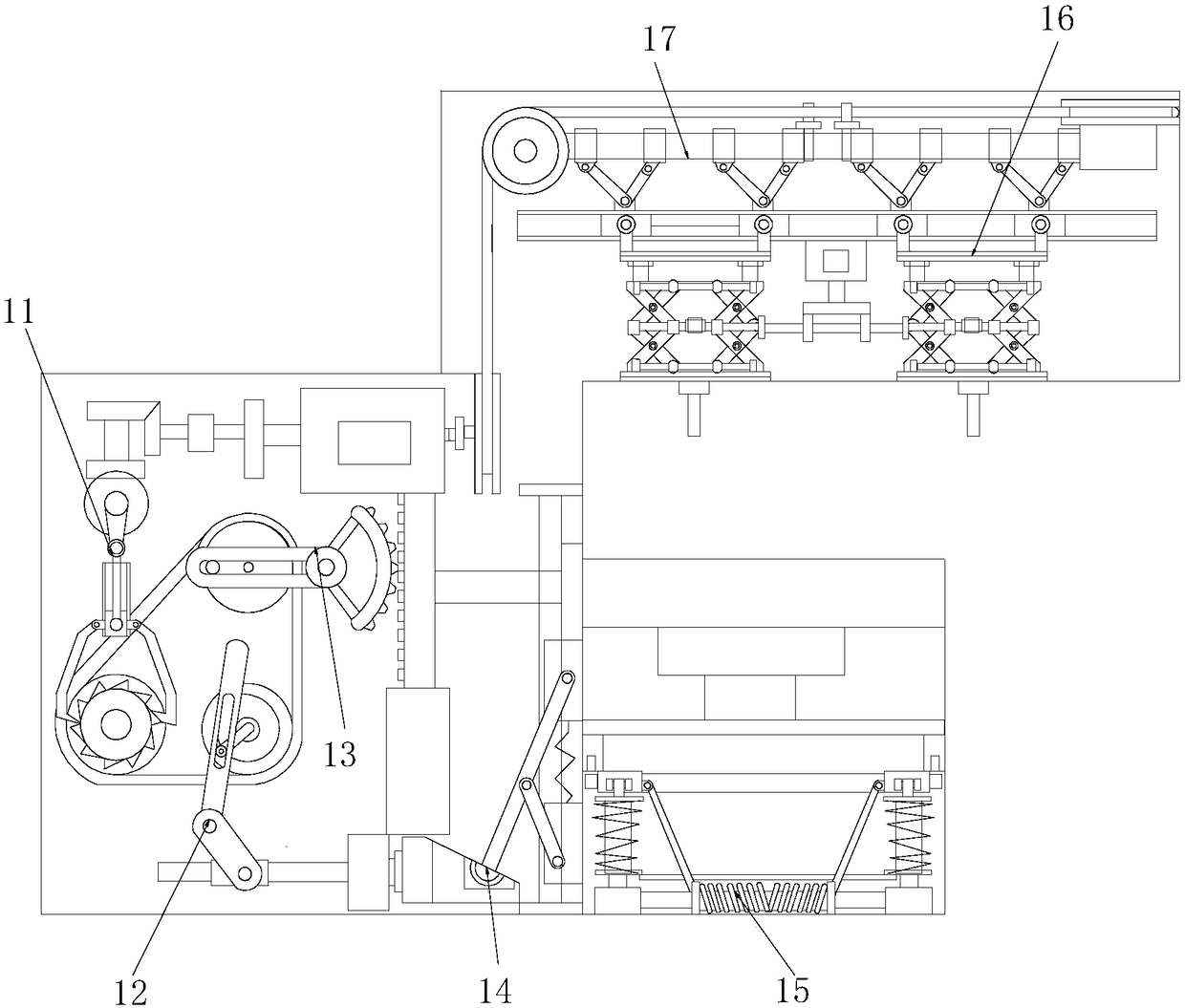 Robot training device based on virtual environment