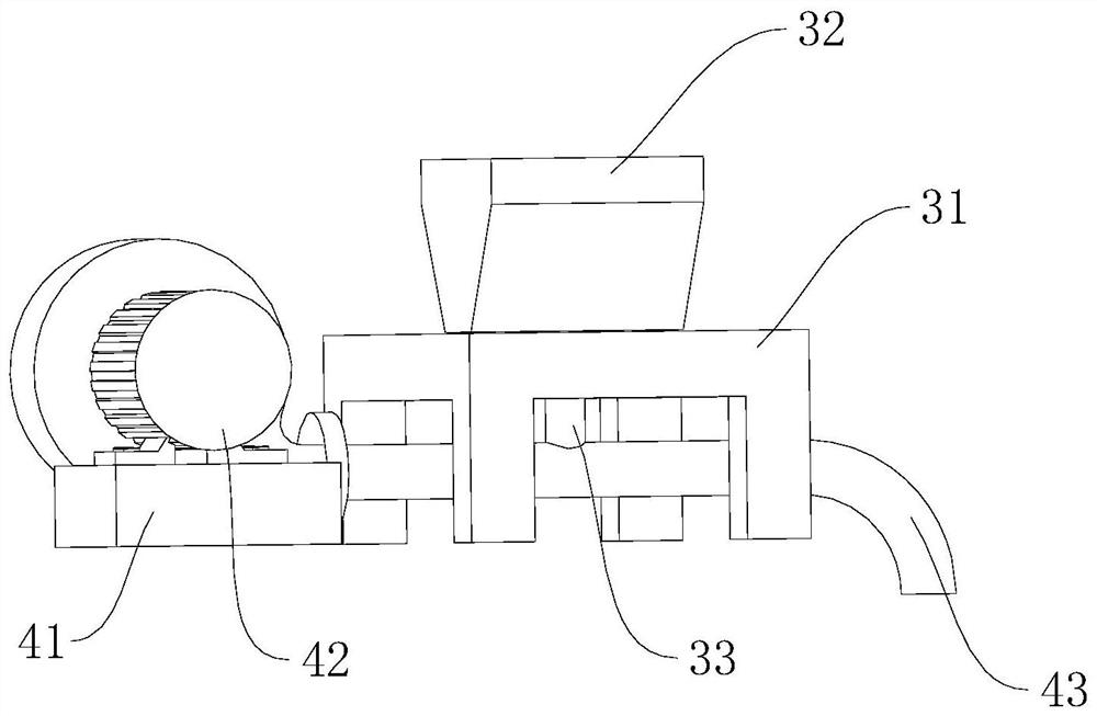 Sand mixing device for sand mold casting