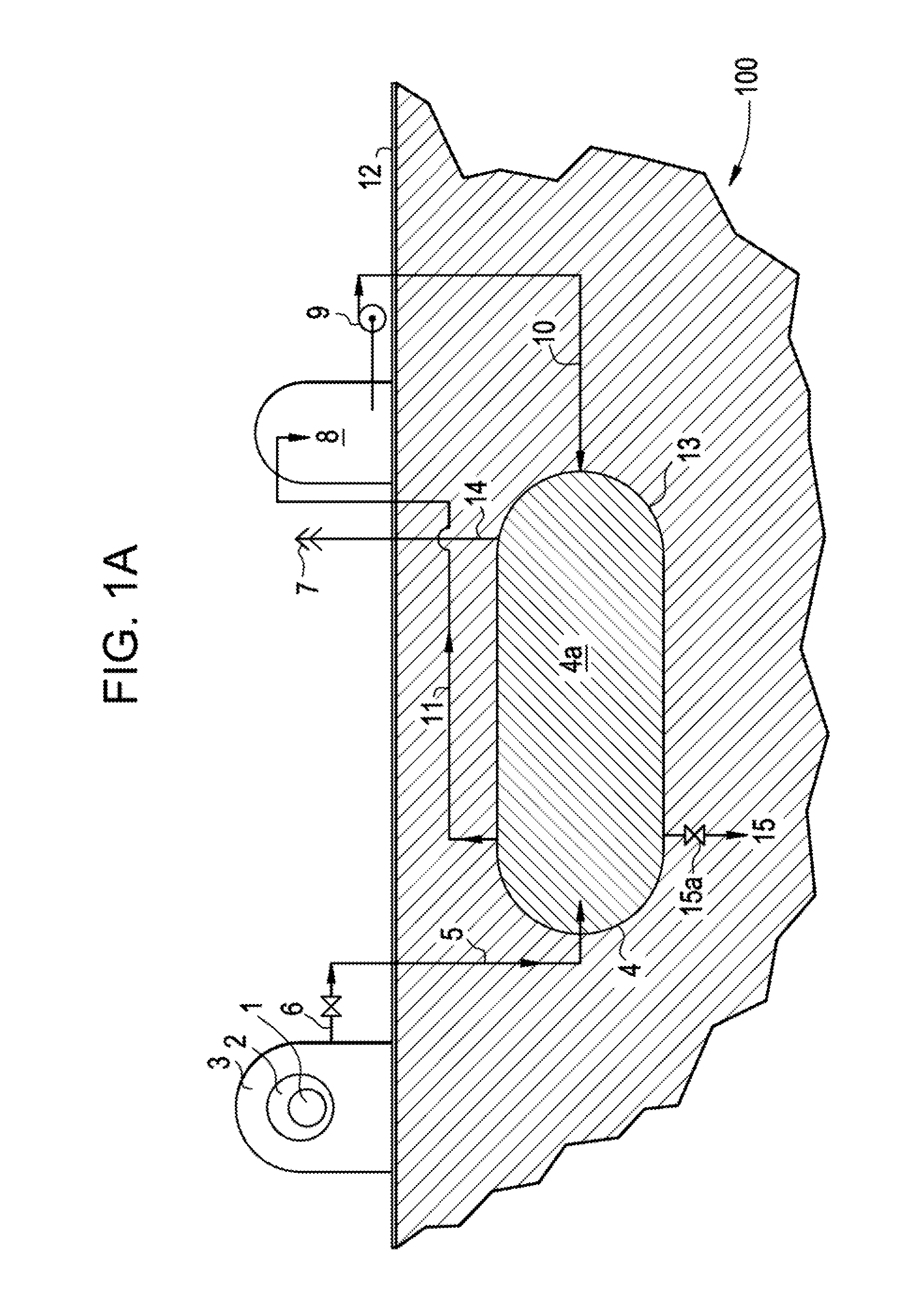 Radioactive capture system for severe accident containment of light water reactors (LWRS), and method thereof