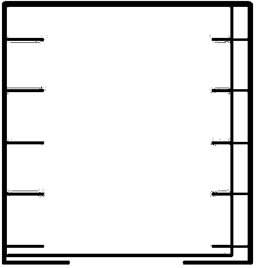 Glass substrate taking and placing device