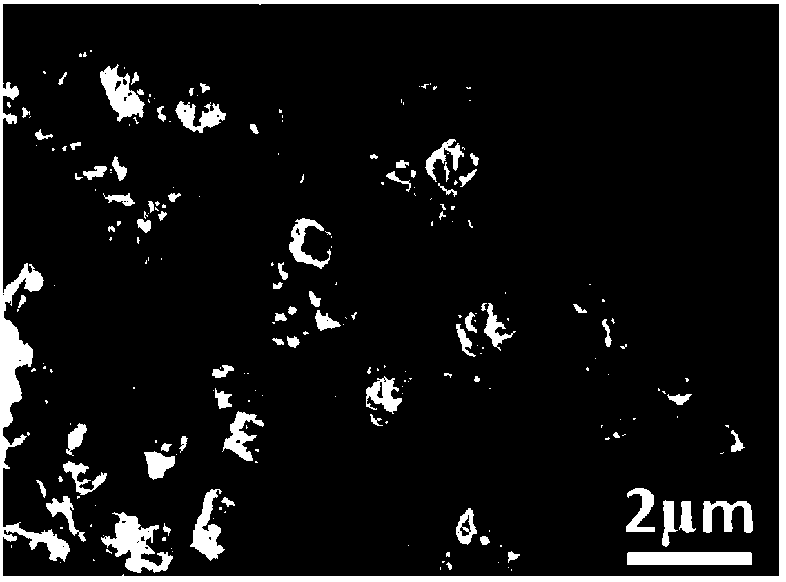 A method for preparing cds/mos2 composite hollow square photocatalyst