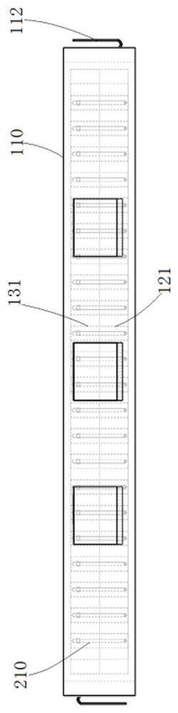 Multi-frequency sound absorption device suitable for cargo ship compartment