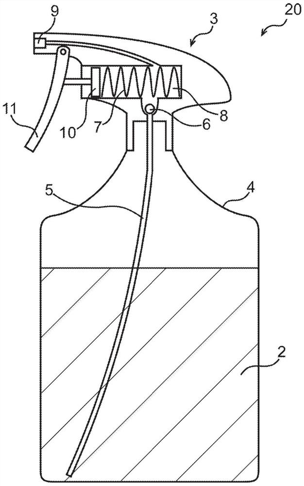 Photocatalytic coating material and sprayer product