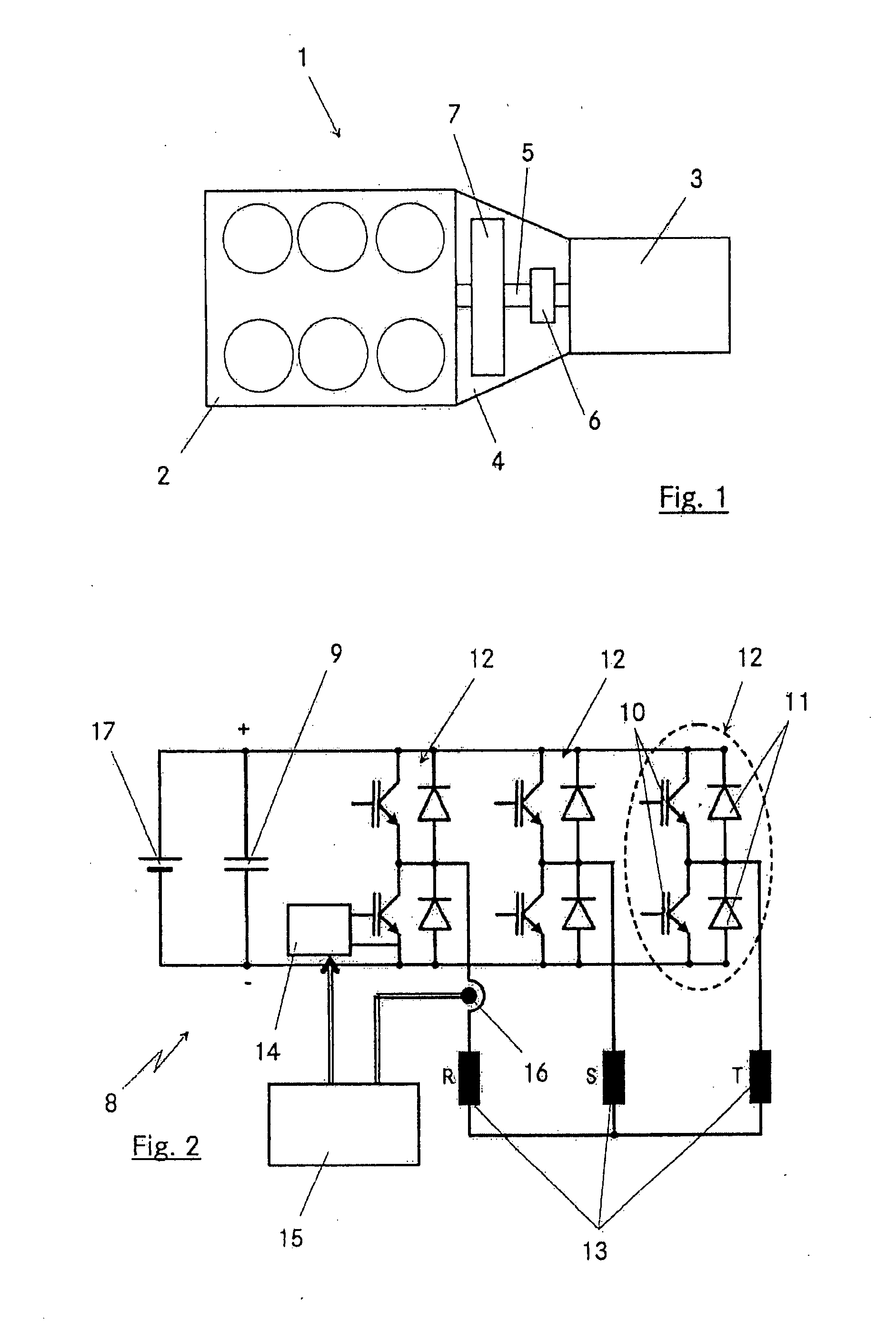 Drive train for a motor vehicle comprising an electric machine