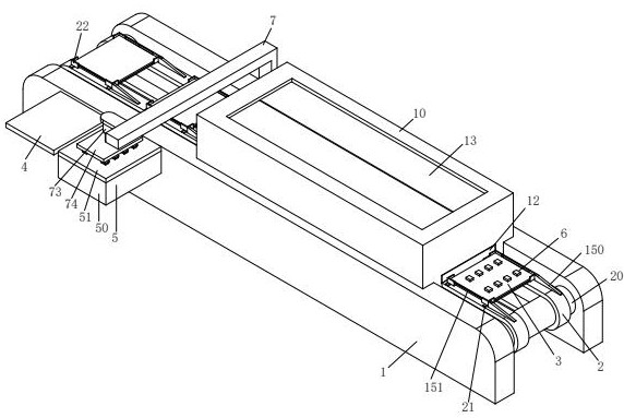 Electronic component production die bonding equipment and use method thereof