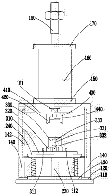 A motor magnetic tile assembly device