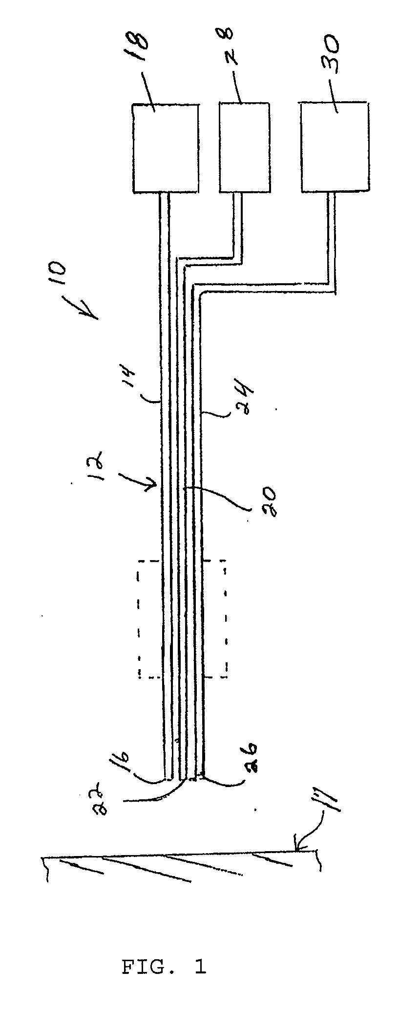 Method and composition for hyperthermally treating cells in the eye with simultaneous imaging