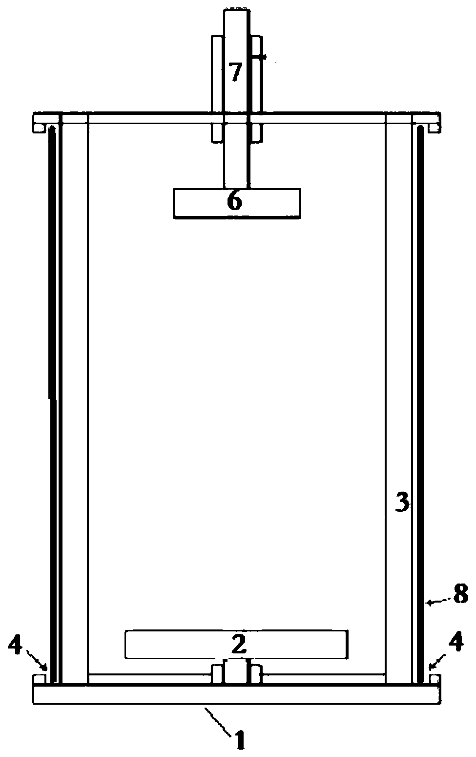 True triaxial test undisturbed soil sample preparation device