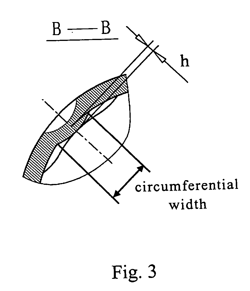 An enhanced heat transfer tube with discrete bidirectionally inclined ribs