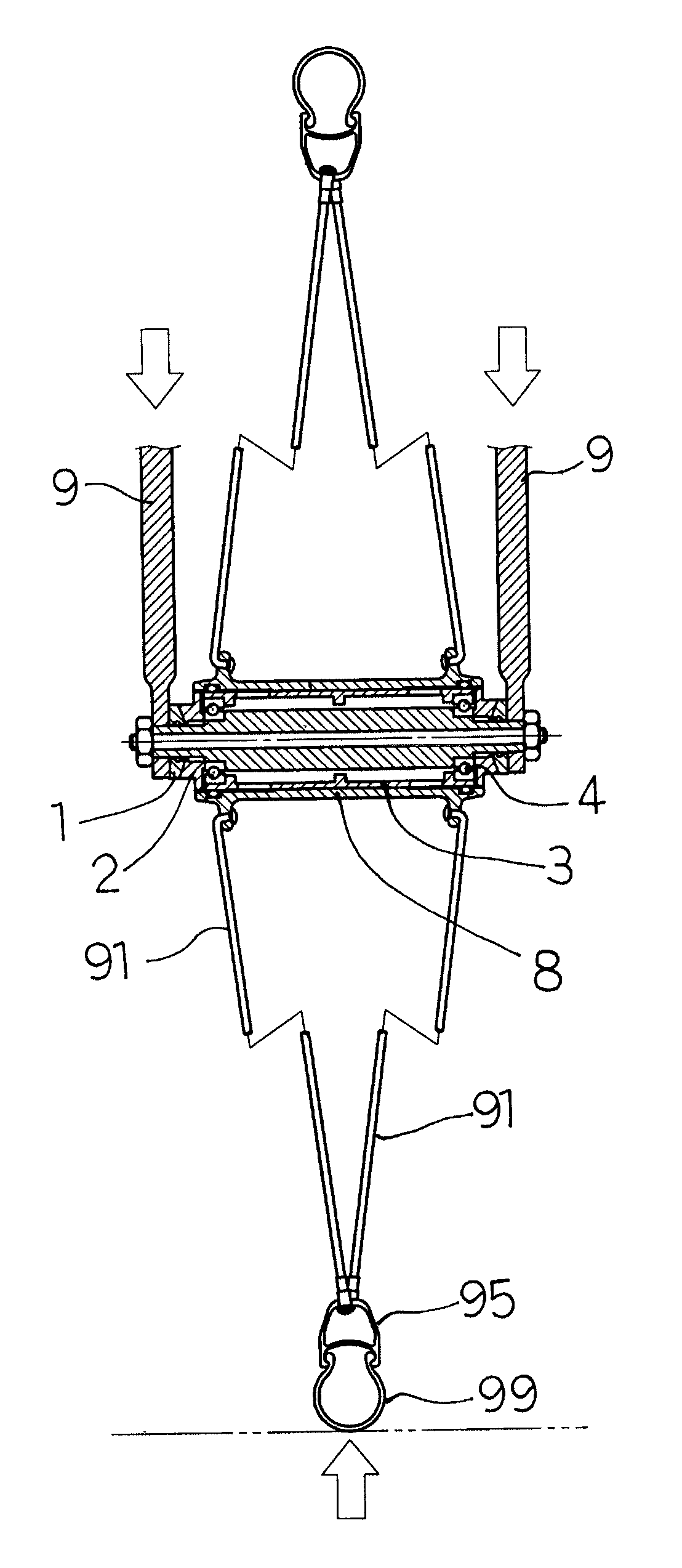 Hub device for bicycle