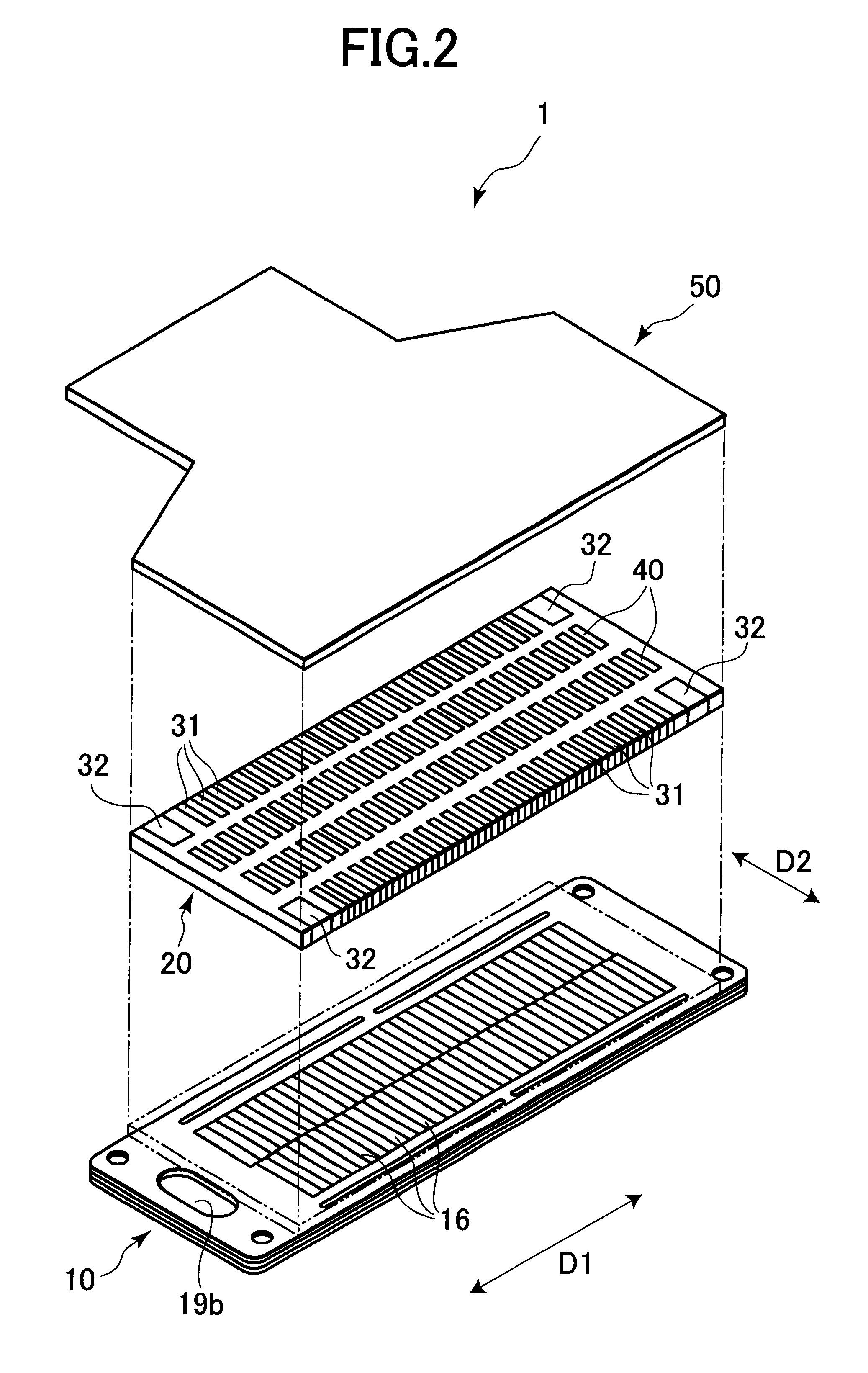 Piezoelectric ink jet printer head and method for manufacturing same