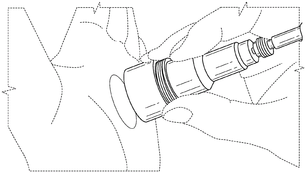 A laser safety adaptor for use in laser based imaging systems and related devices