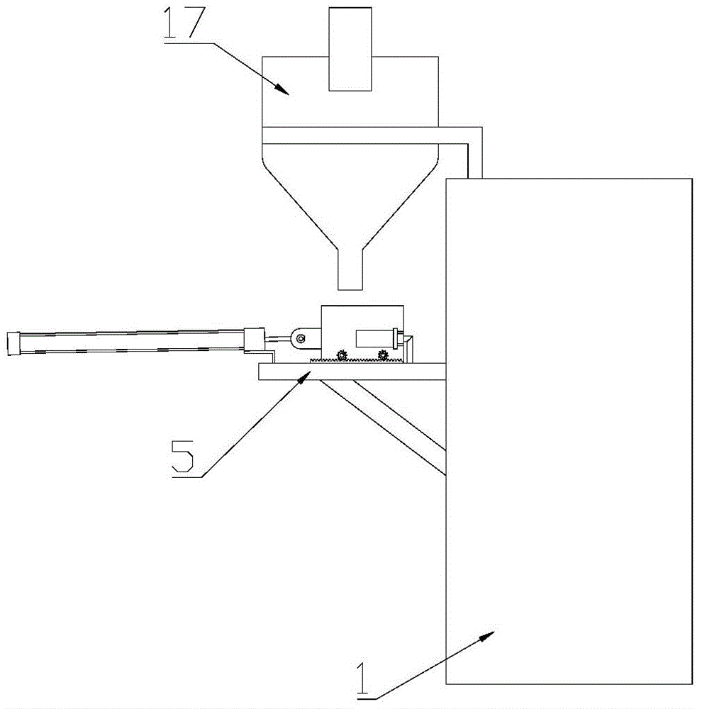 Feeding system for magnet rotor pressing process