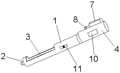 Syringe propelling device