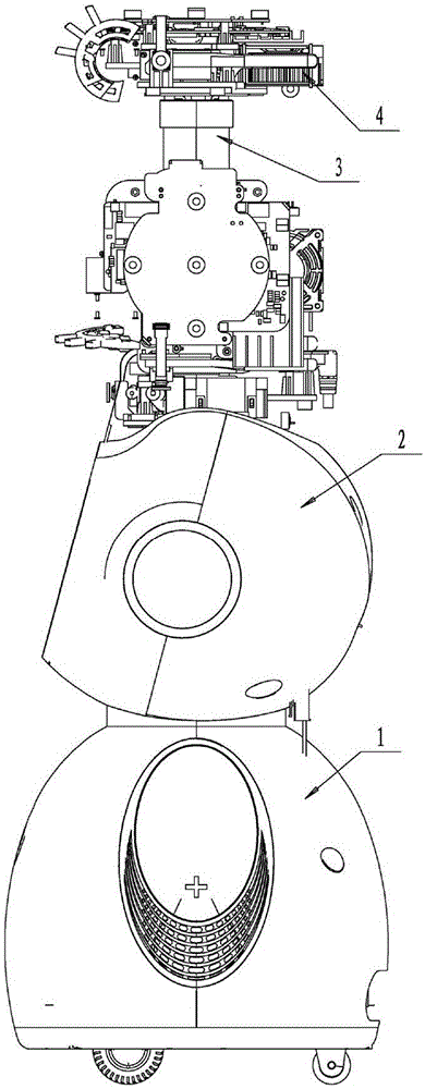 Projection robot and projection method thereof
