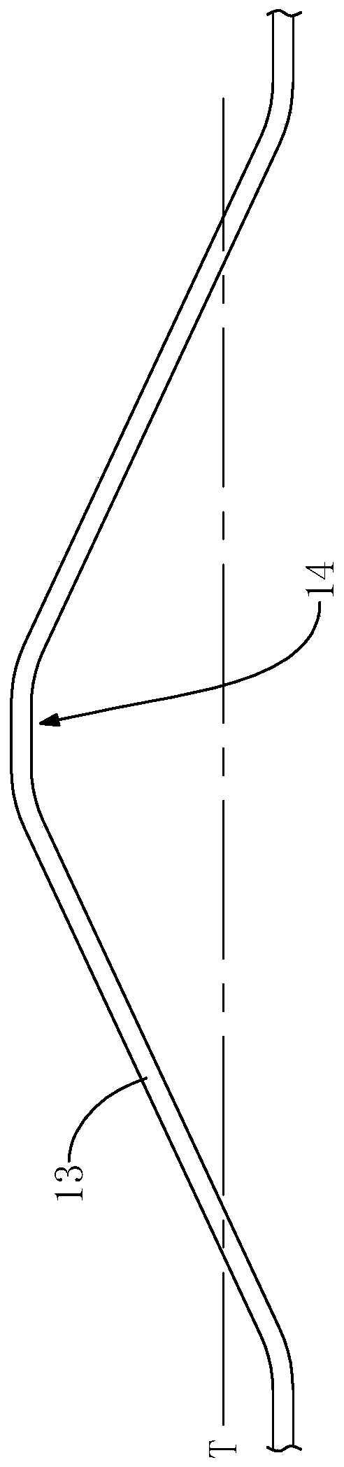 Forming device for space bending pipe