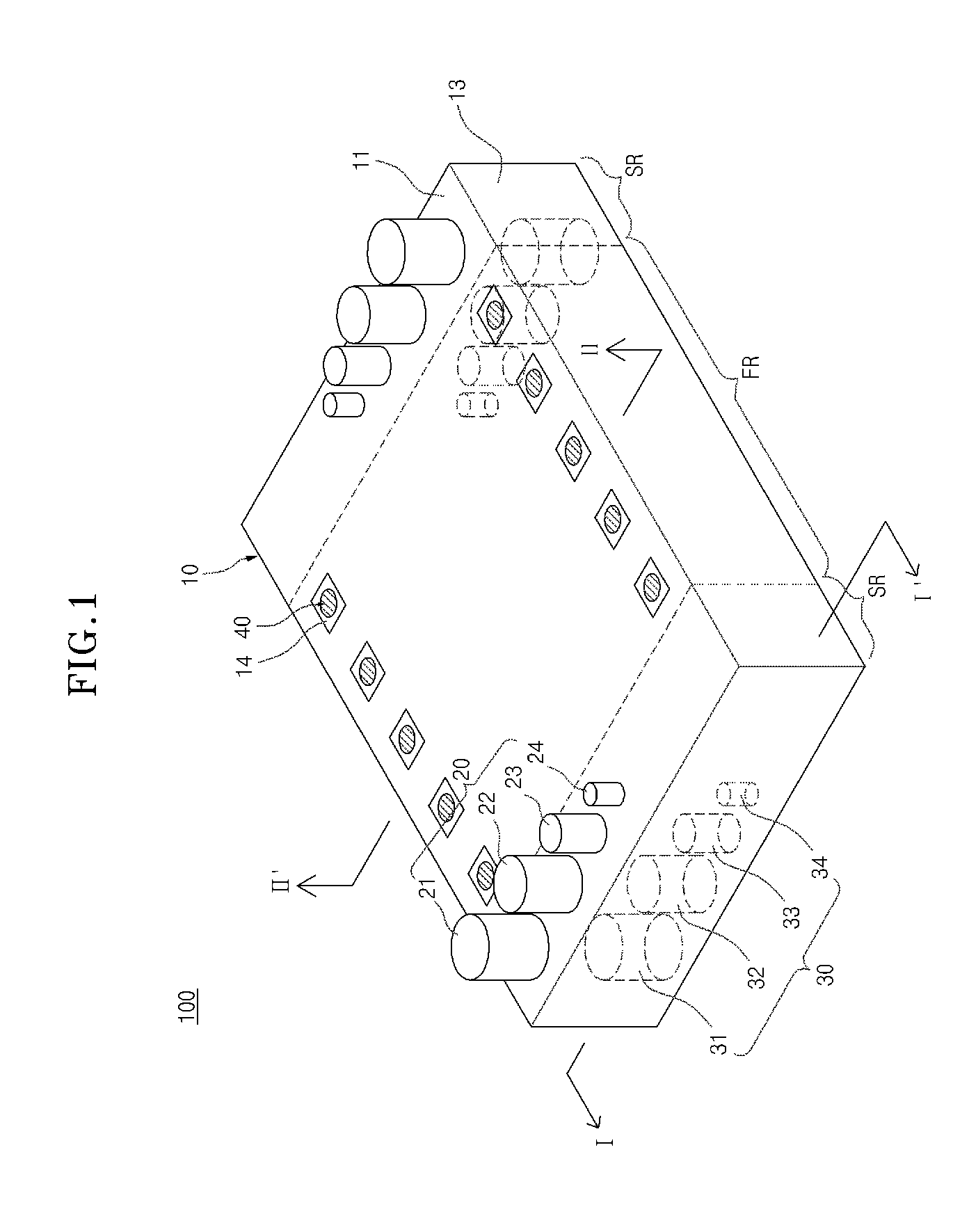 Semiconductor chip and stacked semiconductor package having the same