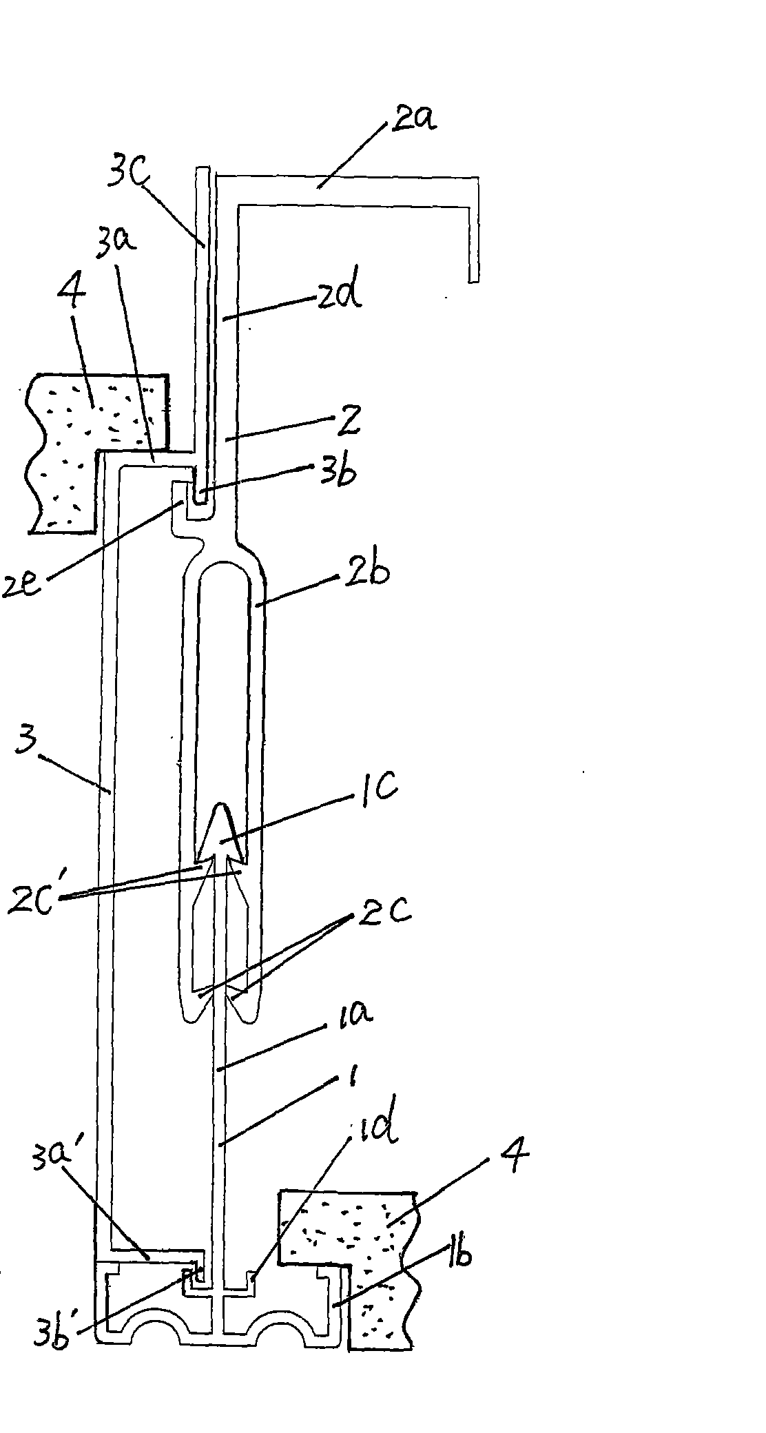 Stacking keel installation method