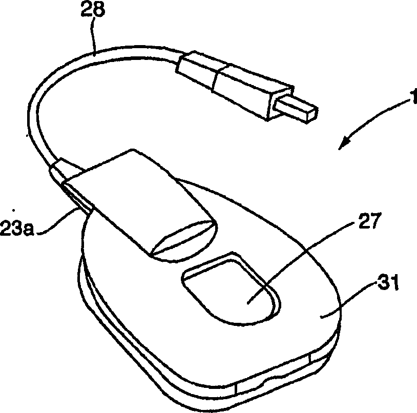 Portable personal server with biological information recognizer