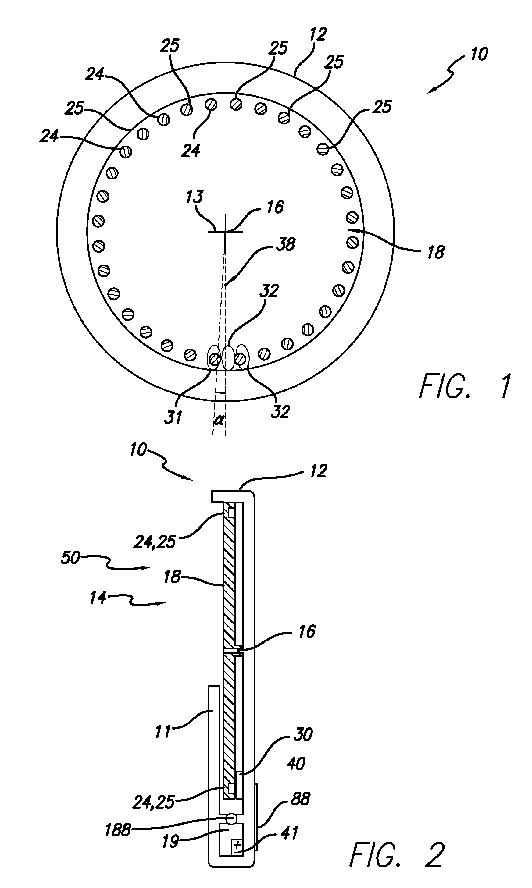 Thin motorized novelty device