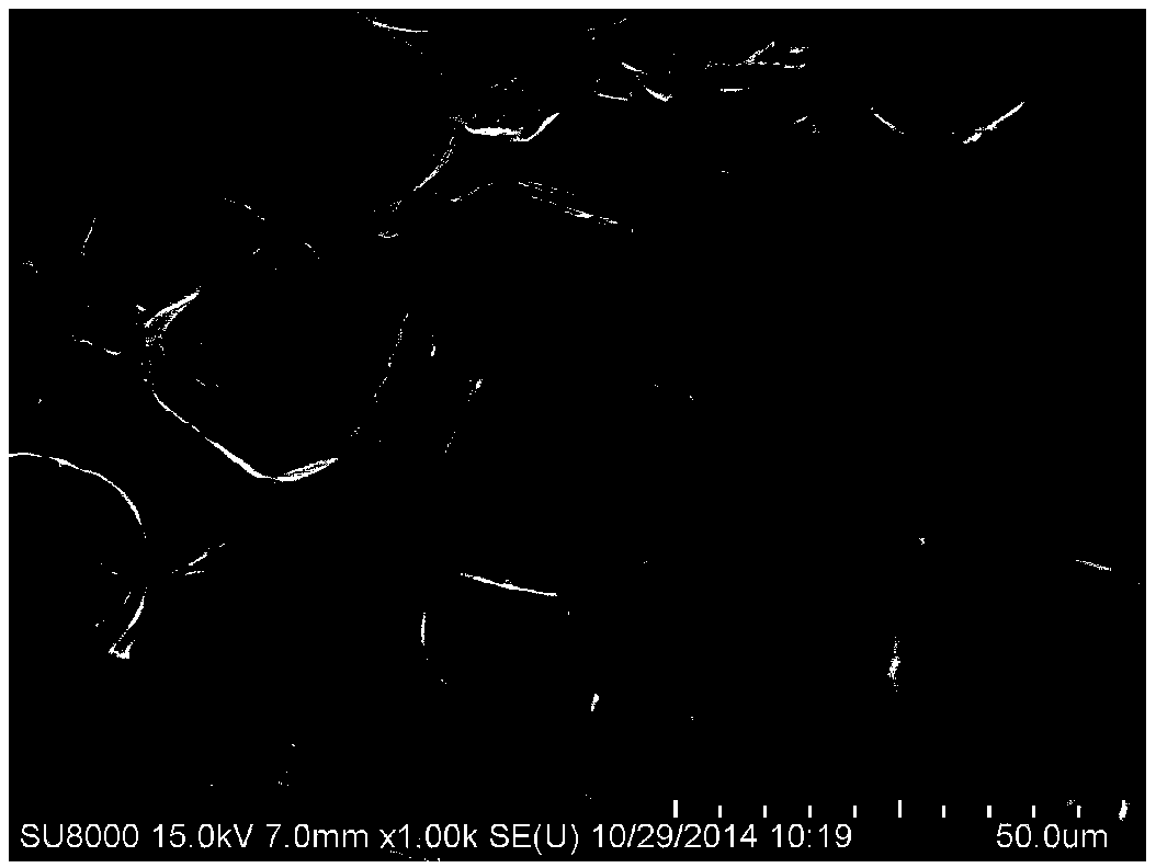 Foamy carbon material preparation method based on principle of starch fermentation