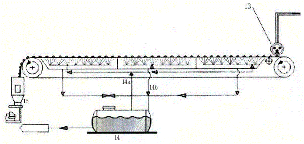 Method for producing full-water-soluble magnesium ammonium nitrate by using steel belt granulator