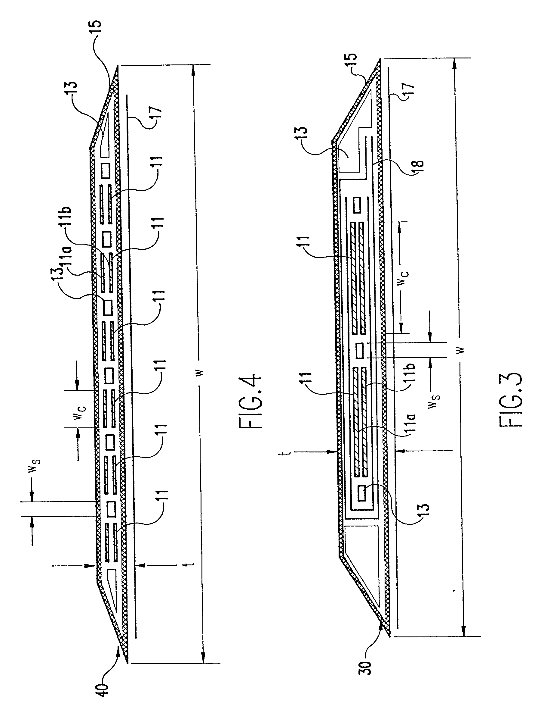 Flat surface-mounted multi-purpose wire
