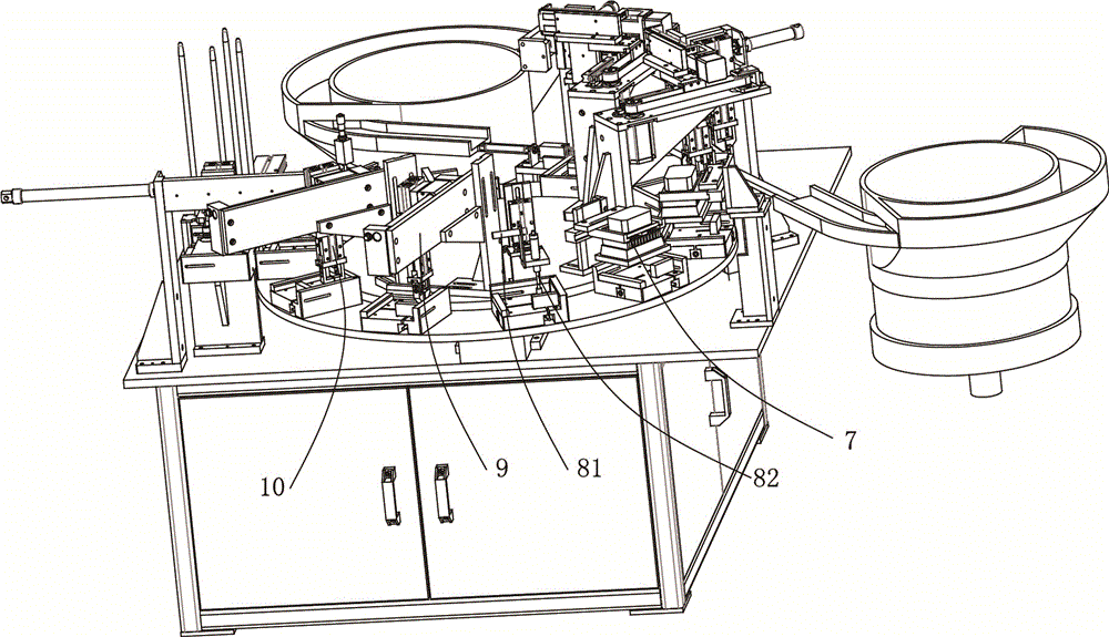 Hanging hook assembling equipment