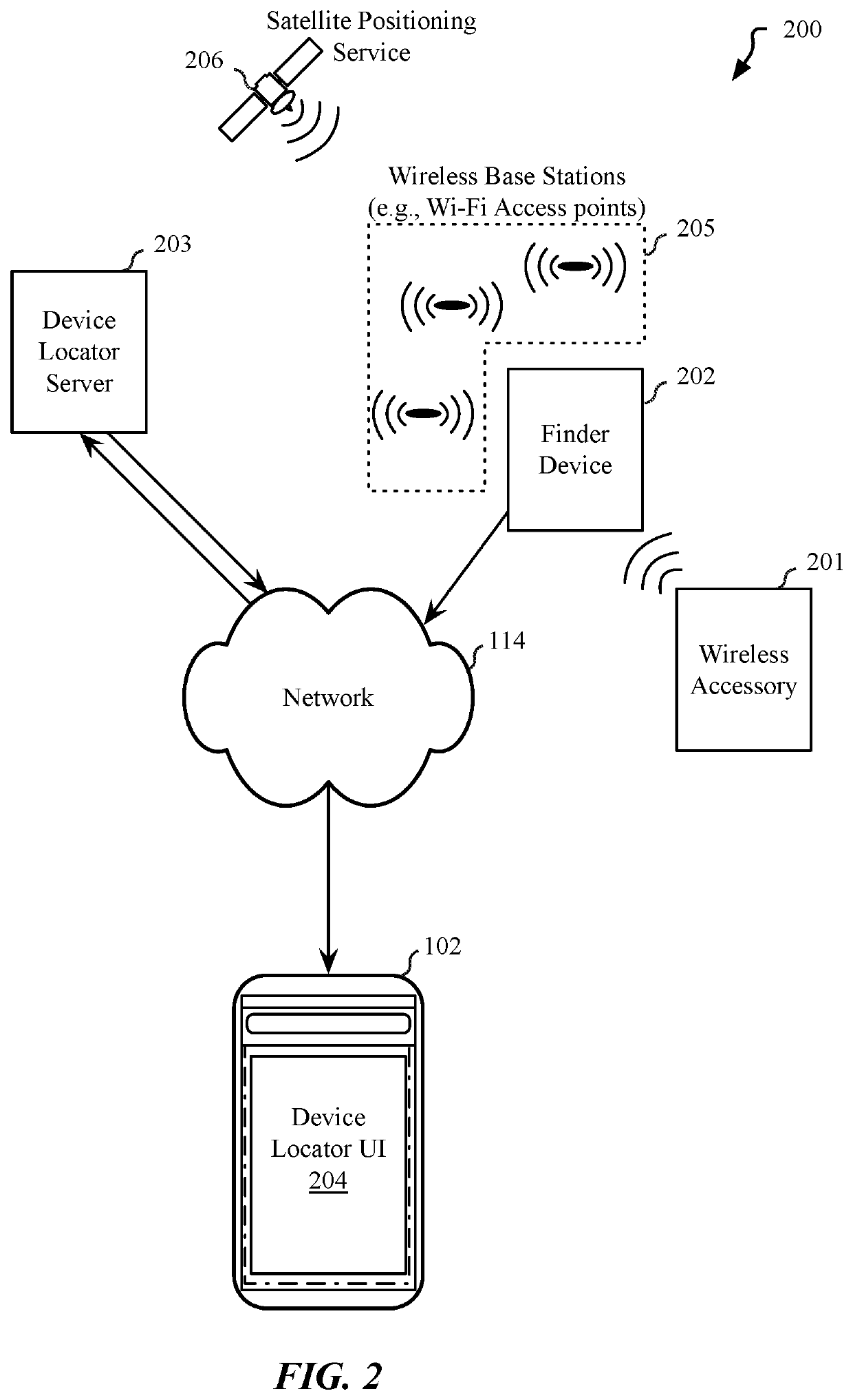 System and method for locating wireless accessories