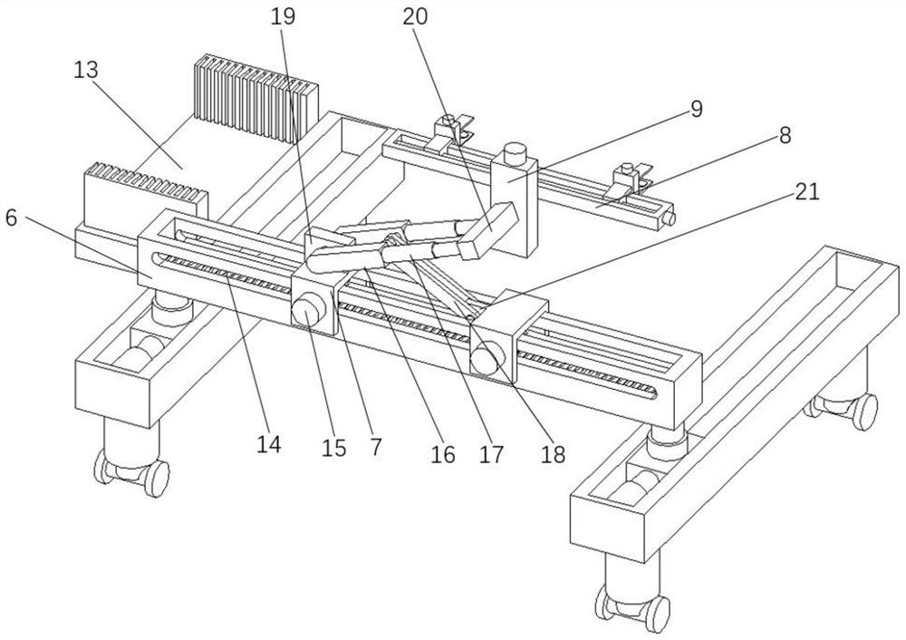 Photovoltaic panel transfer device for construction of photovoltaic power station