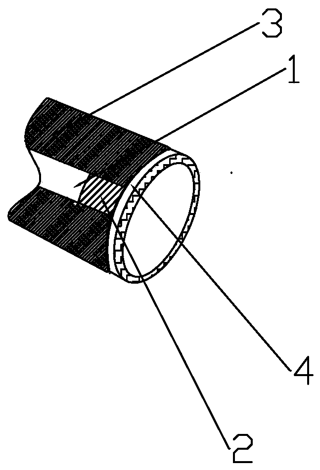 EVA seamless buffer pipe for membrane product packaging