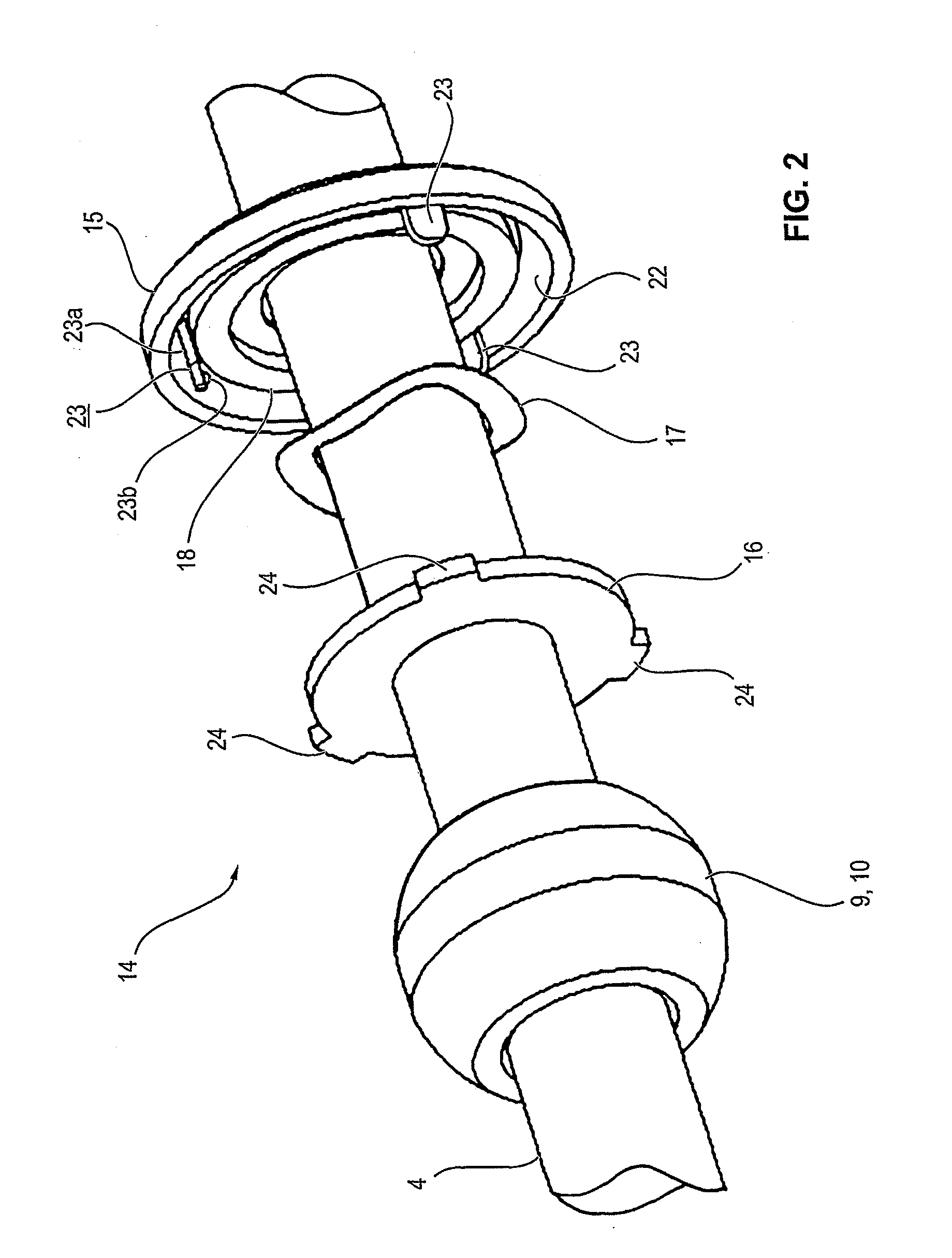 Electric motor drive, in particular fan drive