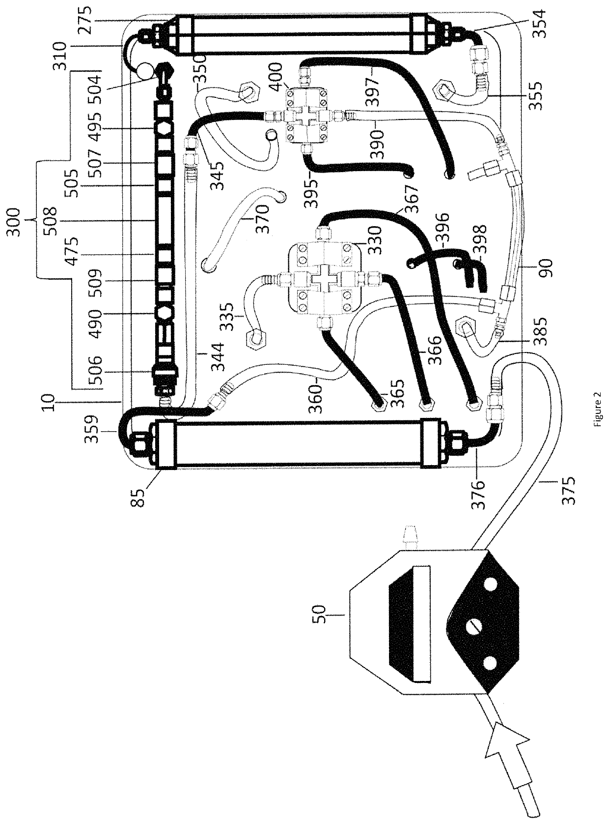 Equilibrator for rapid and continuous detection of a gas in a liquid