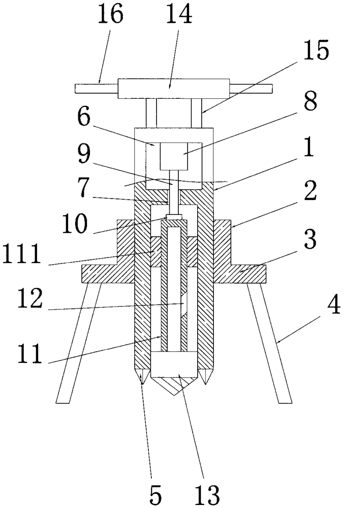 Deep independent soil monitoring and sampling device