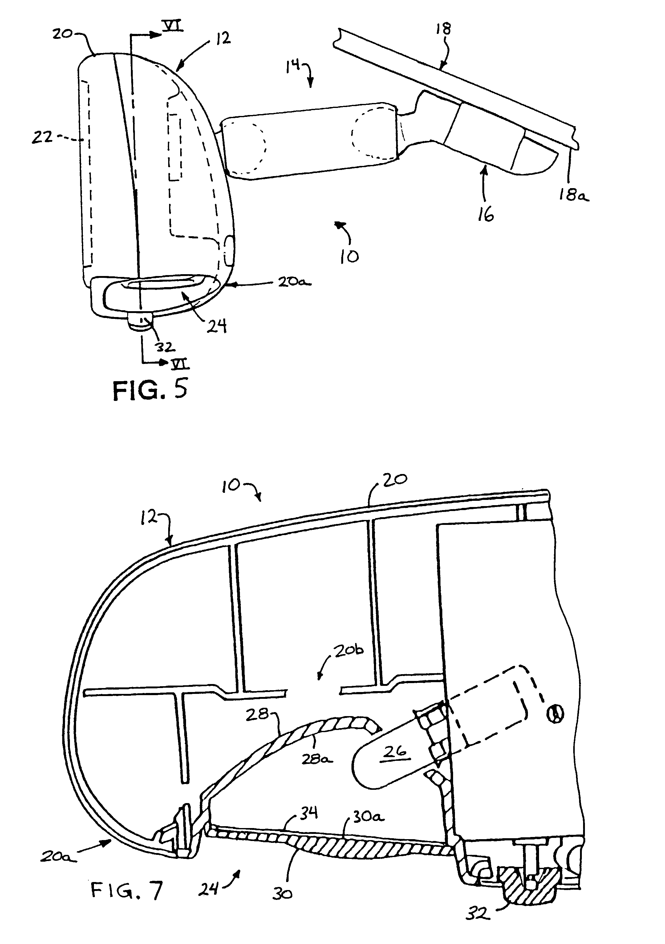 Automotive lighting assembly with decreased operating temperature
