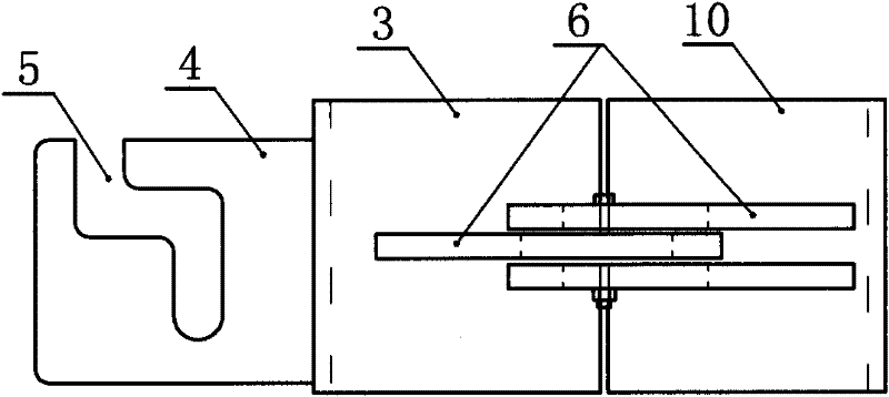 Chained tilting prevention device for advanced support