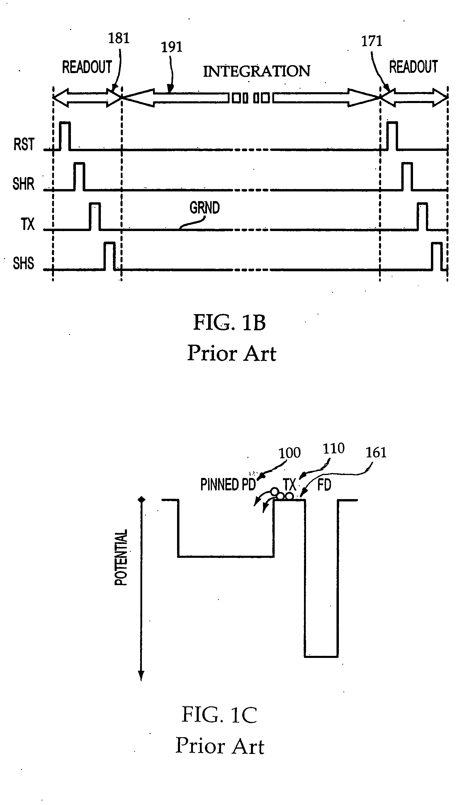 Method and apparatus for dark current and blooming suppression in 4T CMOS imager pixel