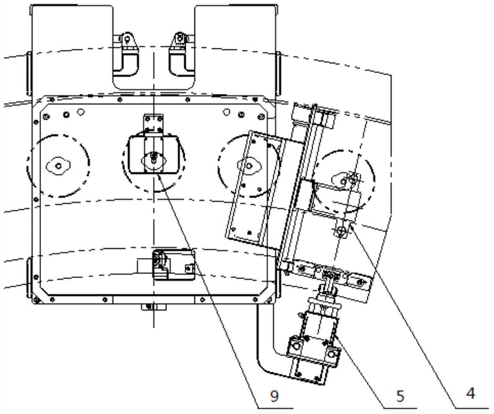 Automatic ultrasonic testing equipment for threaded hole zone of nuclear reactor pressure vessel